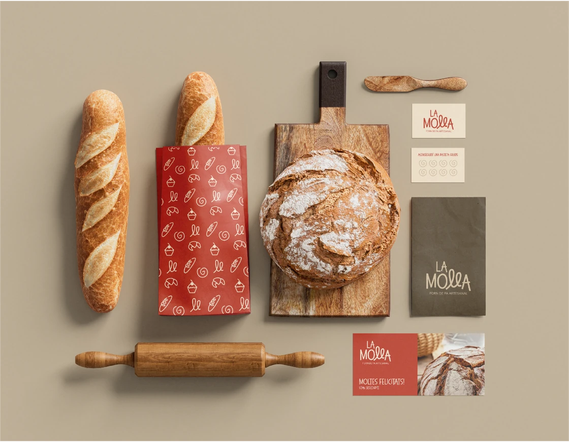 Naming i brànding per a La Molla, projecte de KARAi!
